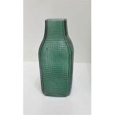 Vaso de Vidro Verde M